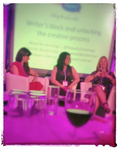 Hannah Beckerman, Rowan Coleman and Amanda Jennings talking about the creative process (and procrastinating.)